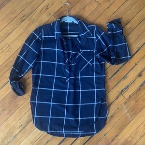 Navy Athleta Cotton Tunic Small